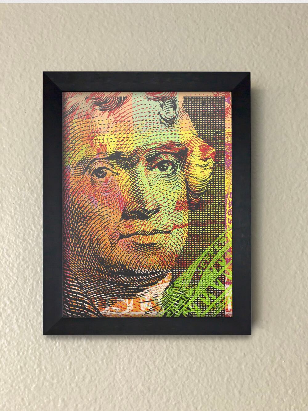 Money Framed Wall Art